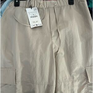Zara Parachute Cargo Pants
